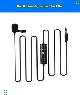 Gamma Audio GA-YLM05 Shielded Cable Condenser Microphone With Cable,Clip,Sponge,Adapter