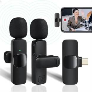 YAROH UGC-K8 Wireless Lavalier Microphone for Video Recording, Youtube, Vlog, Tiktok Microphone