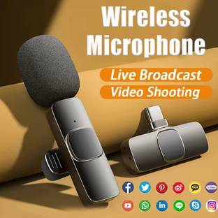 Gentle e kart ® Wireless Lavalier Microphone Portable Audio Video Mic Microphone