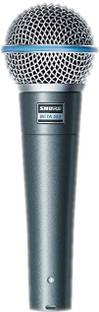 SHURE BETA58A Dynamic Wired Microphone With Foam Windscreen For Karaoke & PA Applications