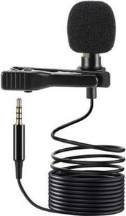 Miraaz Digital Noise Cancellation Clip Collar Mic Condenser For Youtube Video | Interviews | Lectures | News | Travel Videos Mike for Mobile Microphone Microphone