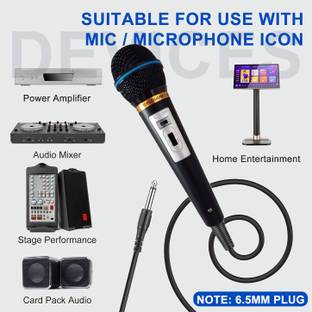 BALRAMA EASTAR 101 XLR Unidirectional Dynamic Microphone for Karaoke, Recording, Singing Microphone
