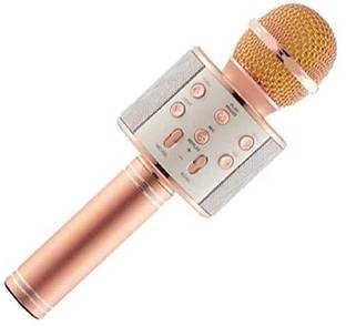 NXXTTNK Best Quality Small Shape Microphone Bluetooth Speaker for Karaoke mic microphone for kids/ Singer Microphone Microphone