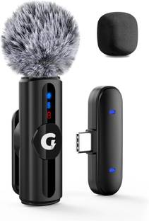 Grenaro Wireless Mic, Cancellation Mic for YouTube, Vlogging, Recording For Type-C Microphone