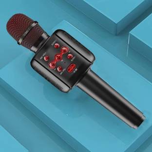 VRJTEC Handheld Wireless Mike | Portable | Singing Mic | Bluetooth Speaker Mic Microphone