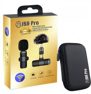 JSD PRO JSD-WM1with Fur Windshield C-Type Anroid/iphone Wireless Microphone