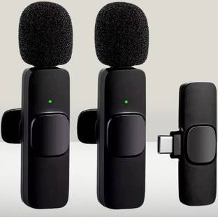 3BAAN R470 K9 Wireless Professional Interview/Vlogging Reduction (Pack of 1) Microphone