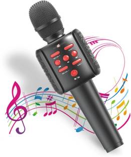 favone L858 Wireless Handheld MultiFunction Bluetooth Singing Mike Portable Karaoke Mic Microphone