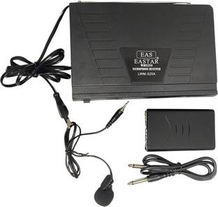 Adiohub Professional VHF Wireless/Cordless Collar Microphone LWM-325A (Collar Mic) Microphone