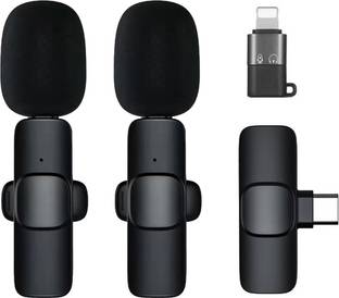 MOBIZAC Latest Edition K9 Wireless Microphone for Type C Android Smartphones and-iPhone Microphone