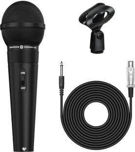 Digimore D-1020 Cardioid Dynamic Microphone with 20ft XLR Cable & Mic Holder Microphone
