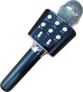 favone Wireless Singing Mic Beautiful Color.EchoTreble Bass Adjustment mic with Speaker Microphone