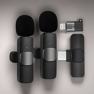 Clairbell B54_K8 Wireless Mic & Charging Case: Perfect for YouTube Microphone