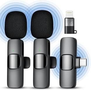 Zeplore Dual Wireless for YouTube, Vlogging, Recording for iPhone & Android Microphone