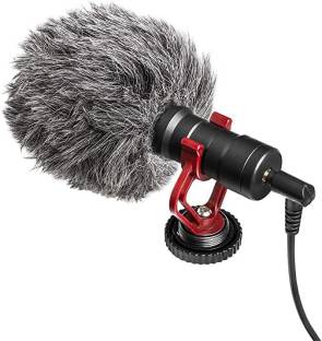 AMG Music MM1 Video Microphone For YouTube ,Facebook, Livestream Recording ,Shotgun Mic Microphone