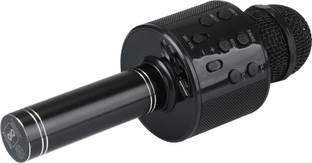 MZ MIC12-KARAOKE MIC WITH SPEAKER-FM Radio Voice Changer Rechargeable Microphone