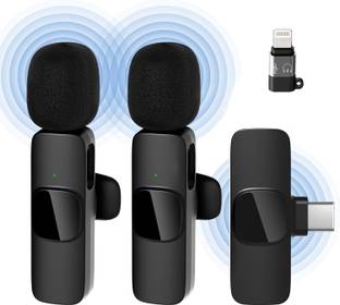 Tazomi Dual Wireless for YouTube, Vlogging, Recording for iPhone & Android Microphone