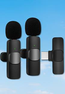 BASS BLING ™Wireless Lapel for YouTube, Vlogging, Recording for Android phone Microphone