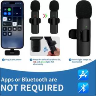 YAROH SHI90_VA224-K8 3.5MM WIRELESS MICROPHONE PLUG & PLAY FOR YOUTUBE Microphone