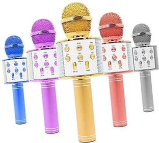 NXXTTNK Best Quality Small Shape Microphone Bluetooth Speaker for Karaoke mic microphone for kids/ Singer Microphone Microphone