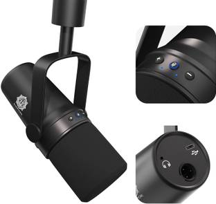Digimore D-490 Dynamic Podcast Mic kit for Podcasting, Gaming & Streaming Microphone