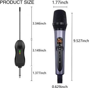 Adiohub Echo UHF Wireless Handheld Dynamic Microphone System with Echo Control Microphone