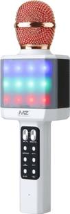 MZ MIC 13 (KARAOKE MIC WITH SPEAKER) Rechargeable FM Radio Voice Changer RGB Light Microphone