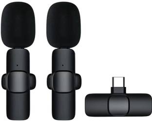 WRADER K9 Wireless Mic for Type C Mobiles Mic for Youtube Recording ASMR and Podcast Microphone