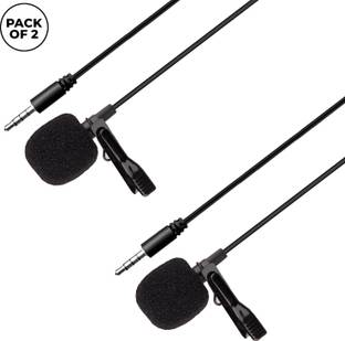 MOBIZAC Lapel Mic Clip Microphone for Youtube Voice Recording ASMR and Vlogging Collar Microphone