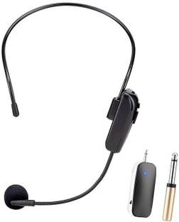 DRUMSTONE UHF Wireless Headset Microphone for Teaching & Speeches Microphone