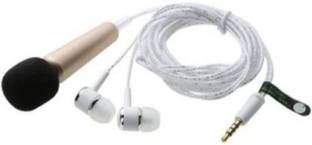 GUGGU CA-Singing Mic Stereo Earphone Compatible with all smartPhones Microphone