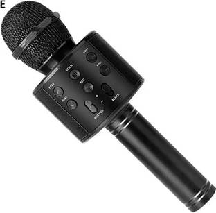 Shamsa A190 WS858(Bluetooth Speaker) Audio Recording and Karaoke Feature Microphone Microphone