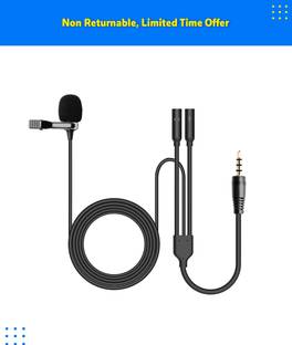 Maono AU-300 Shielded 3.5 mm Cable Wired PREMIUM Microphone Compatible with All Devices