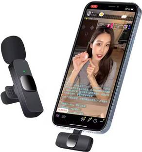 Gentle e kart ® 2 in 1 K8 Wireless Microphone, Digital Mini Portable Recording Clip Mic Microphone