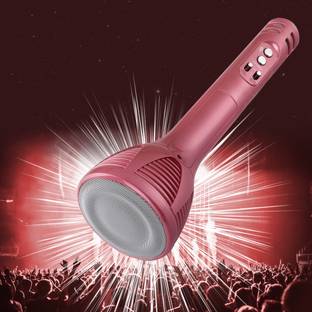 Acesquare Design 2 Wireless Mic with Speaker Bluetooth and Audio Recording Function Microphone