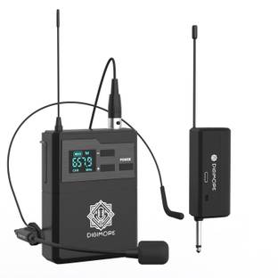 Digimore D-341S UHF Cordless Headset Mic | 5Hrs Battery & 196ft Range for Event Microphone