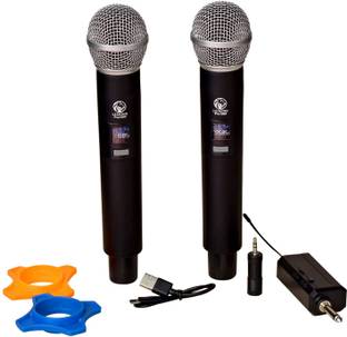 KH UHF Wireless Microphone Handheld Mic with Receiver 1/4 Output for Confrence Microphone