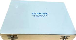 Comet Slide Box - 100 Slides - Wooden - 75mm × 25mm Slides Microscope Slide Box
