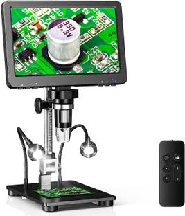 Tobo DM9 Pro 7 HDMI Digital Microscope 1200X, 1080P 16MP Coin Microscope TD-1016IM Microscope Slide Box