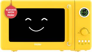 Haier 20 L Digital Display Push button & Jog control Instant start Defrost Function Multiple Power Lev...