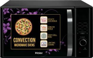 Haier 30 L 400 Auto cook Menus, 5 Power Levels, Home Fry Menus, Low Temp Control Cooking, Additional b...