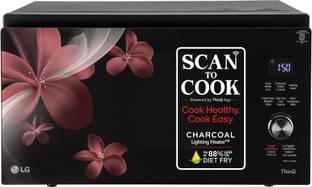 LG 32 L with Scan to Cook, Wi-Fi Enabled, 360 Motorised Rotisseri