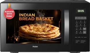 Haier 23 L with 205 Auto cook menus, Paneer/Ghee/Curd making, Bread basket zone, Combination Cooking, ...