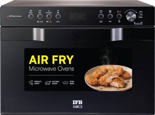 IFB 34 L with Air Fry (Oil Free Cooking), Grill, 10 Power Levels, 151 Auto Cook Menus, Fermentation, I...