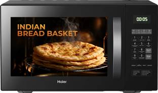 Haier 23 L with 205 Auto cook menus, Paneer/Ghee/Curd making, Bread basket zone, Combination Cooking, ...