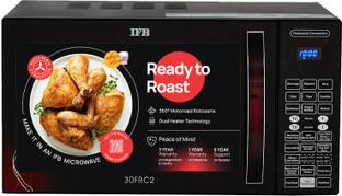 IFB 30 L 360 Motorised Rotisserie, Dual heater technology Convection Microwave Oven