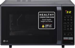 LG 28 L Health Plus Menu and Stainless Steel Cavity More Hygienic More Durable Convection Microwave Ov...