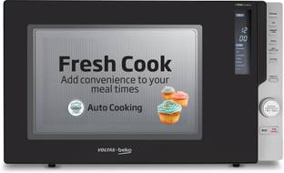 Voltas Beko 28 L Smart Convection Microwave Oven (MC28BD, Black)