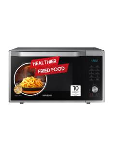 Samsung 32 L Slim Fry, Curd Making, Ceramic Enamel Cavity, Drop down door Convection Microwave Oven