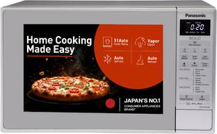 Panasonic 20 L Stainless steel cavity Solo Microwave Oven